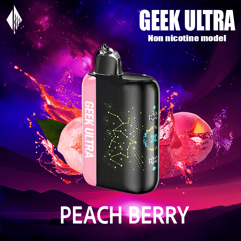 Geek Ultra ホワイトピーチラズベリー味 | BandVape