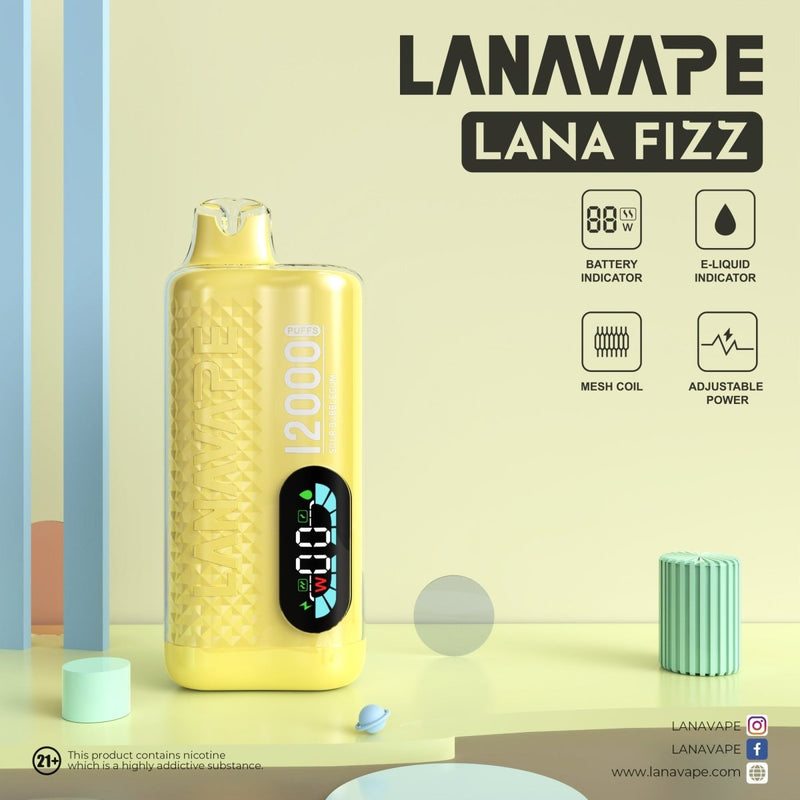 Lana Fizz 12K サワーバブルガム味 - BandVape