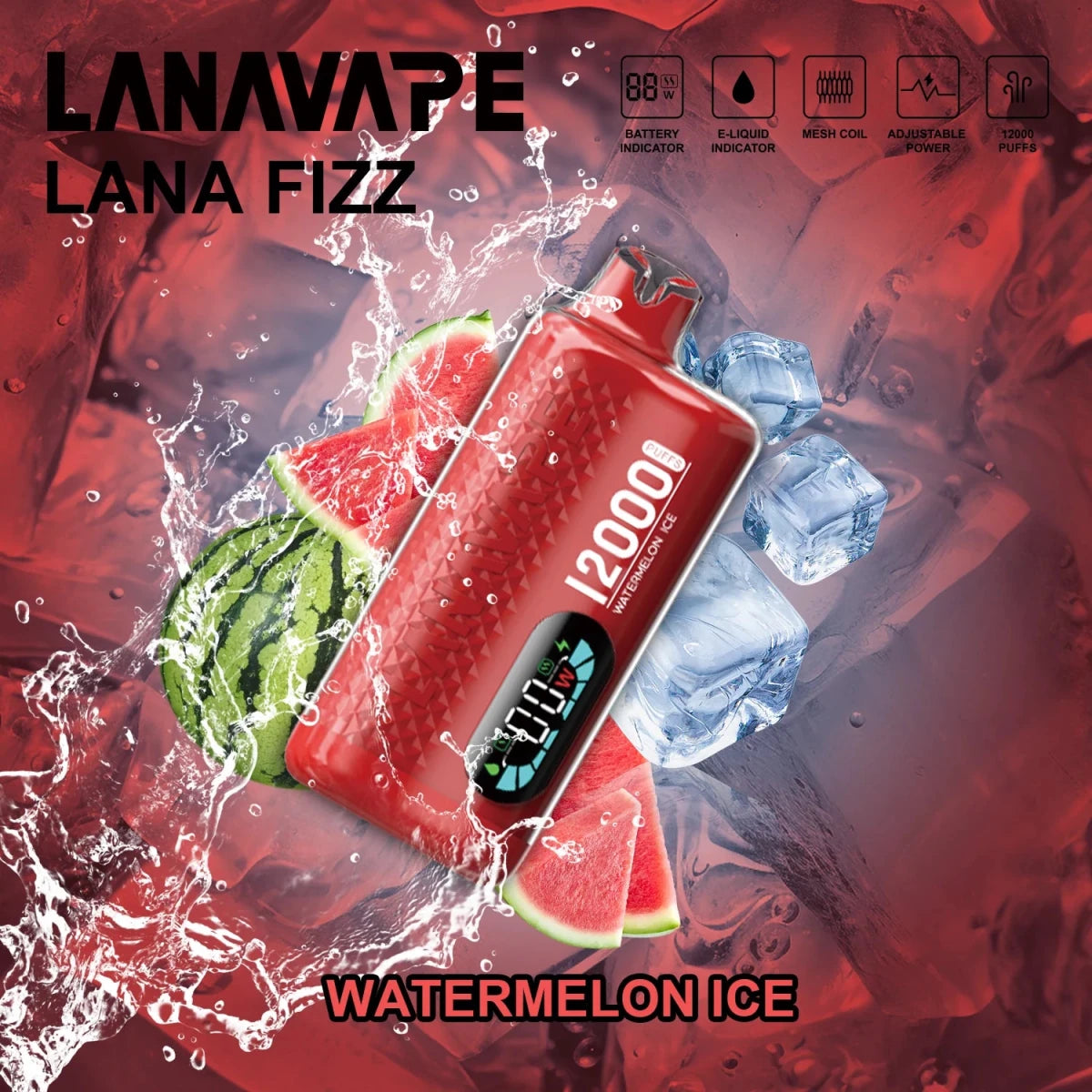 Lana Fizz 12K スイカ味 | BandVape