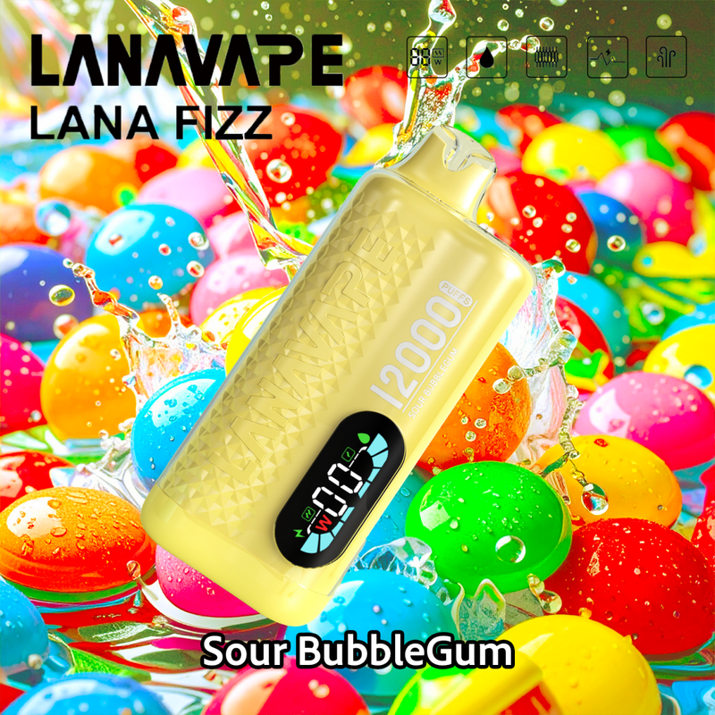 Lana Fizz 12K サワーバブルガム味 - BandVape