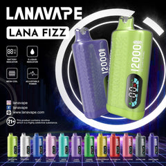 Lana Fizz 12K ダブルマンゴー味 - BandVape