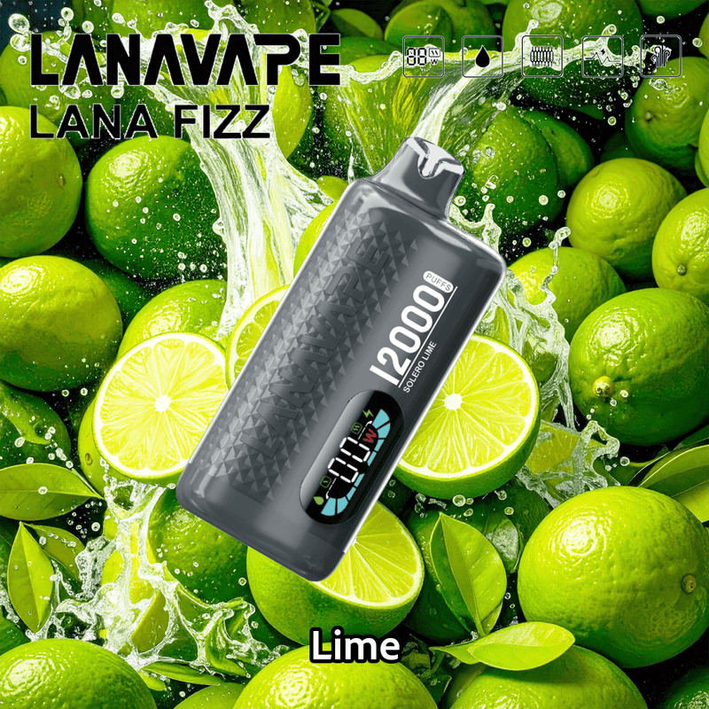 Lana Fizz 12K ライム味 - BandVape