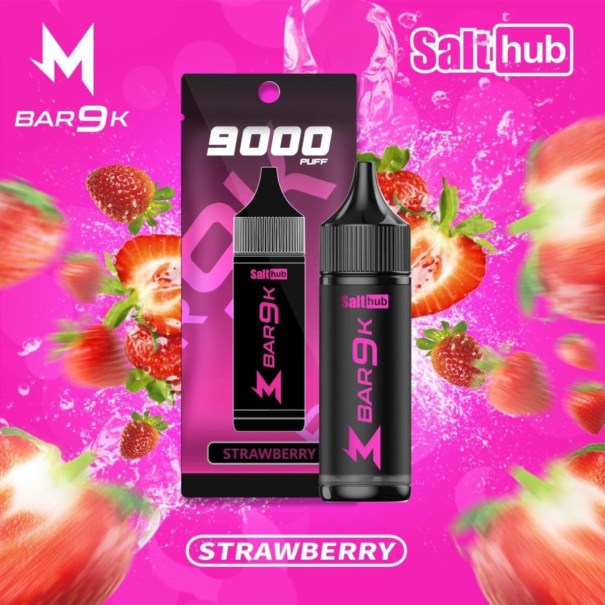 Marbo Bar 9K ストロベリー味 - BandVape