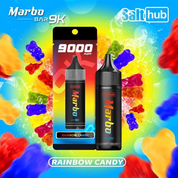 Marbo Bar 9K レインボーキャンディ味 - BandVape