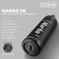 Marbo Bar 9K ストロベリー味 - BandVape